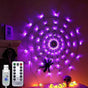 Halloween Spiderweb LED String Lights, Decorative Party Lighting V1263-JX-5066