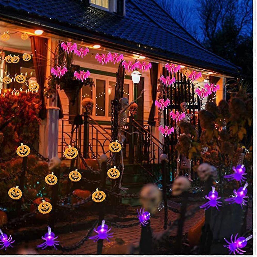 Halloween Ghost Festival LED String Lights Decorative Fairy Lights V1263-JX-5069