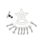 LED Waterfall String Lights Outdoor, Decorative Christmas Tree Lights V1263-JX-5071