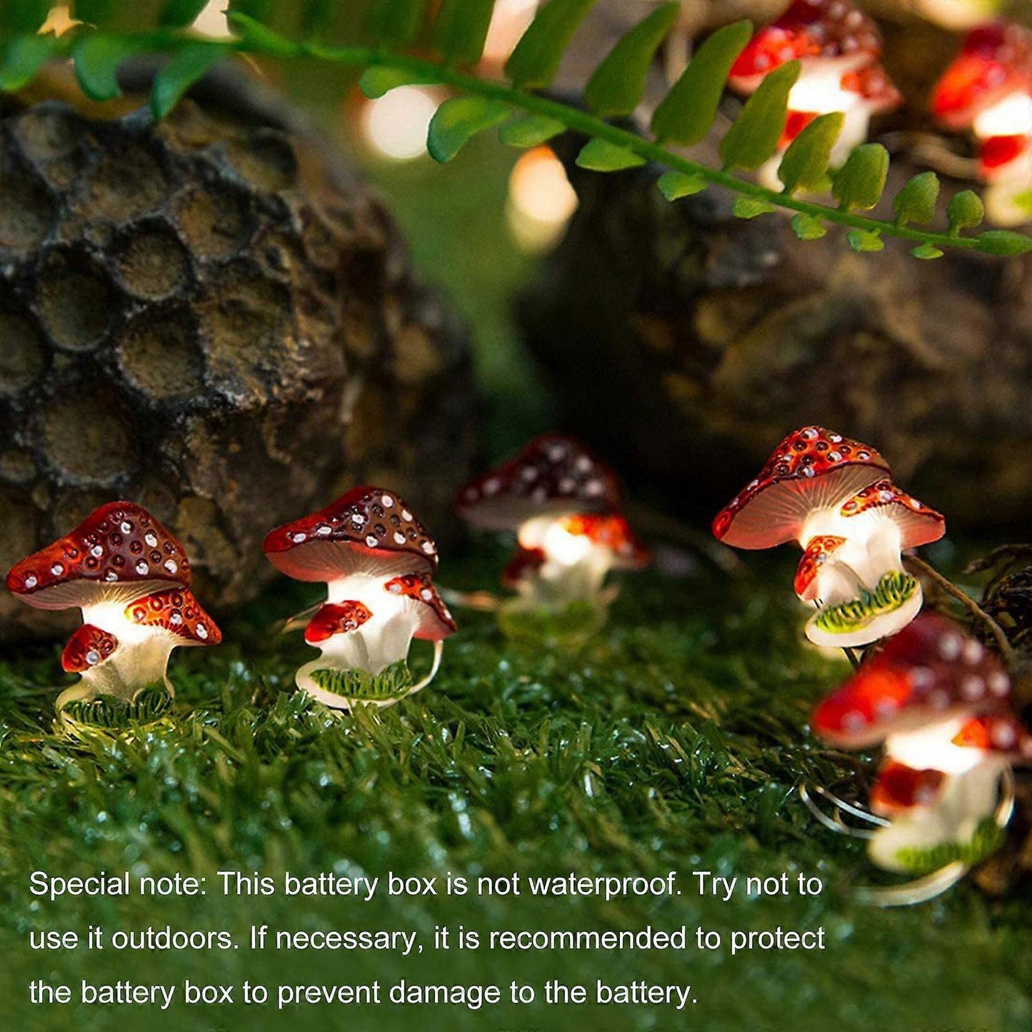 Fairy Lights 2M 20 LEDs, USB Rainproof LED String Lights for Christmas V1263-JX-5073