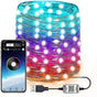RGB Fairy String Lights, Indoor Outdoor Color Changing Music Twinkle Lights V1263-JX-5087