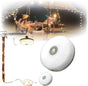 9M Camping LED String Lights, Rechargeable Quick Roll Up Tent Lighting V1263-JX-5089