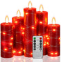 5 Pack LED String Lights with Remote, Star Clear Lights, Timer Function V1263-JX-5092