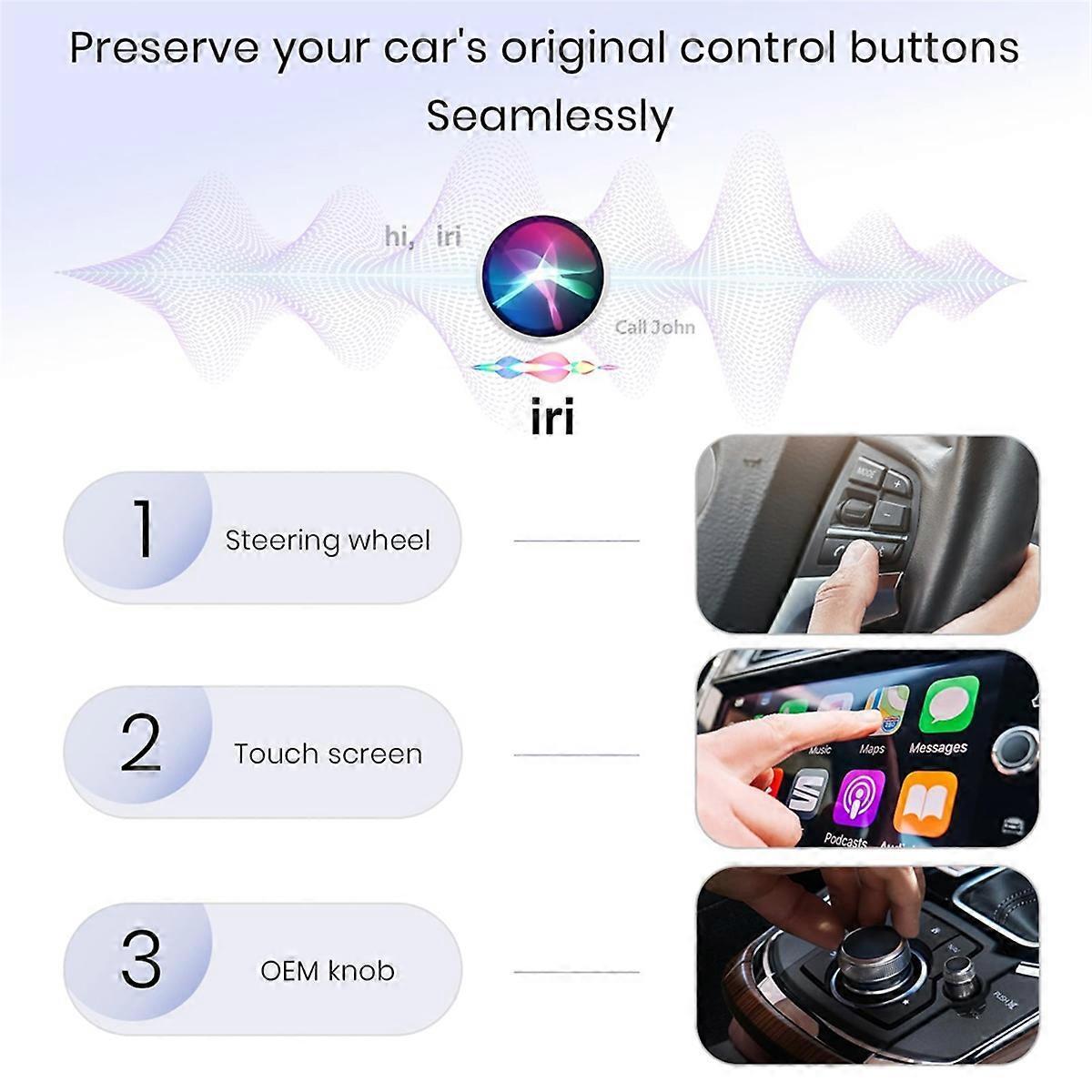 Wireless CarPlay Adapter, Wired to Wireless CarPlay Converter with USB Cable V1263-JX-5096