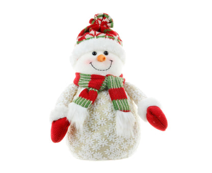 Xmas Snowman Ornament Light Yellow V1263-JX-510