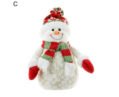 Xmas Snowman Ornament Light Yellow V1263-JX-510