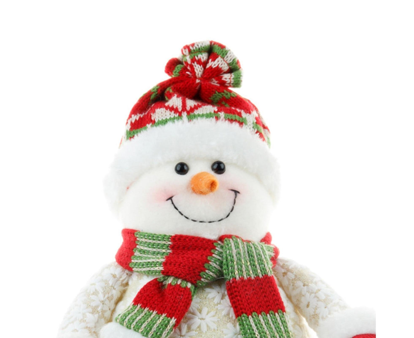 Xmas Snowman Ornament Light Yellow V1263-JX-510