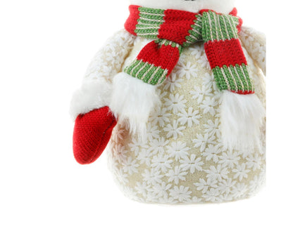 Xmas Snowman Ornament Light Yellow V1263-JX-510