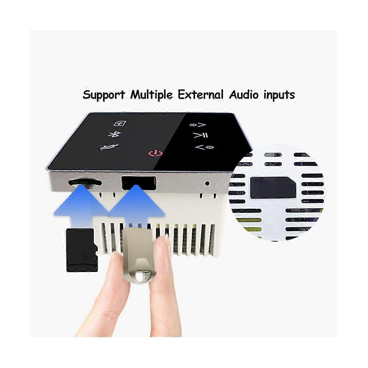 Wireless CarPlay & Android Auto Adapter with Ambient Light, CarPlay Dongle V1263-JX-5104