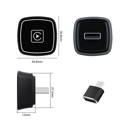 Wireless CarPlay Adapter for Cars with Wired CarPlay, Easy Plug & Play V1263-JX-5105