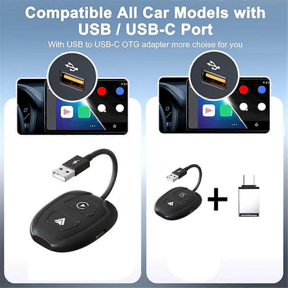Wireless CarPlay Video Adapter, Smart CarPlay Box Converter V1263-JX-5107