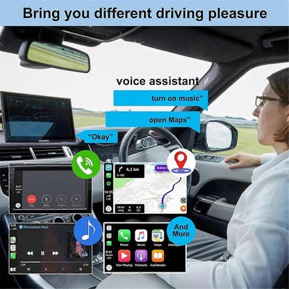 Wireless CarPlay Adapter, Convert Wired CarPlay to Wireless Dongle V1263-JX-5110