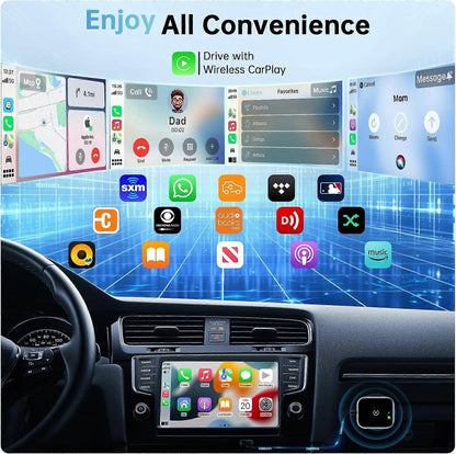 Wireless CarPlay Adapter for Apple CarPlay, Easy Wired to Wireless Upgrade V1263-JX-5113