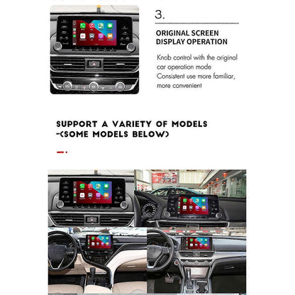 Wireless CarPlay Adapter, CarPlay Upgrade Dongle for Car Models V1263-JX-5114