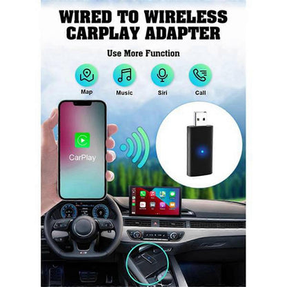 Wireless CarPlay Adapter, CarPlay Upgrade Dongle for Car Models V1263-JX-5114