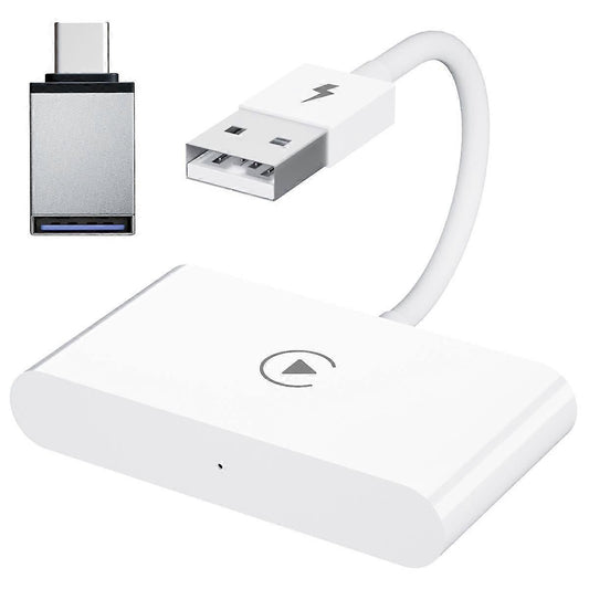 CarPlay Wireless Adapter, Wired to Wireless Dongle with WiFi Online Update V1263-JX-5117