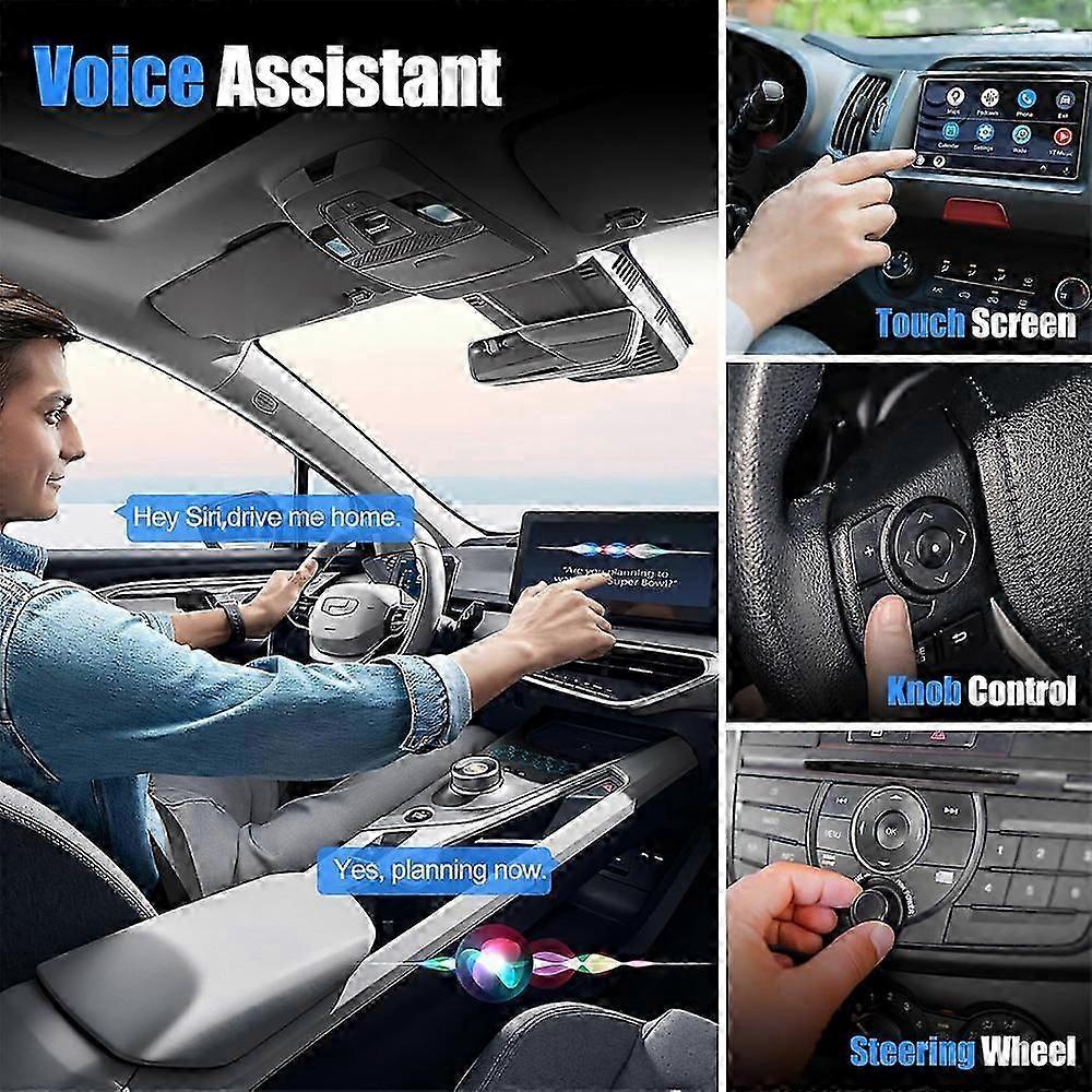 Android Auto & Apple CarPlay Wireless Adapter, Convert Wired to Wireless V1263-JX-5119