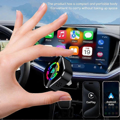 2-in-1 Wireless CarPlay Adapter for iPhone & Android, Mini Auto Dongle V1263-JX-5127