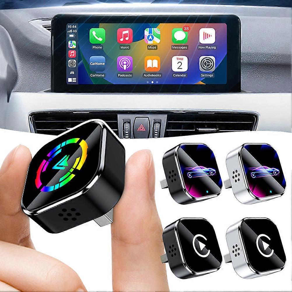 2-in-1 Wireless CarPlay Adapter for iPhone & Android, Mini Auto Dongle V1263-JX-5128