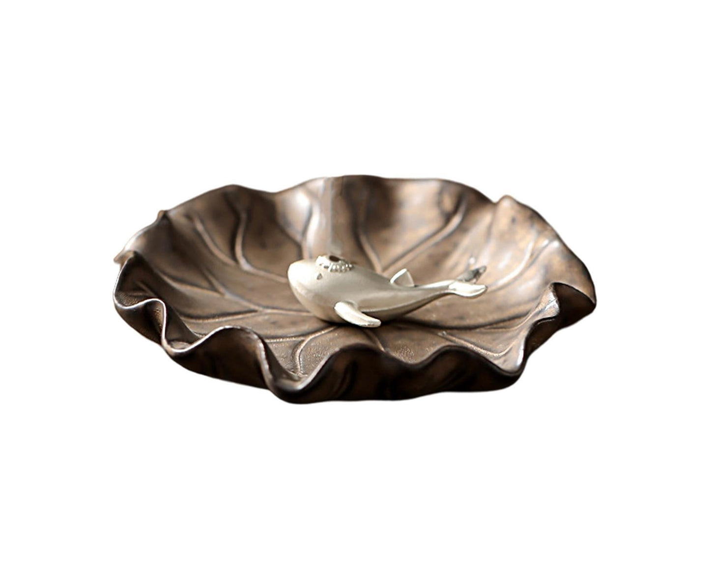 Lotus Leaf Mini Incense Holder for Teahouse-E V1263-JX-513