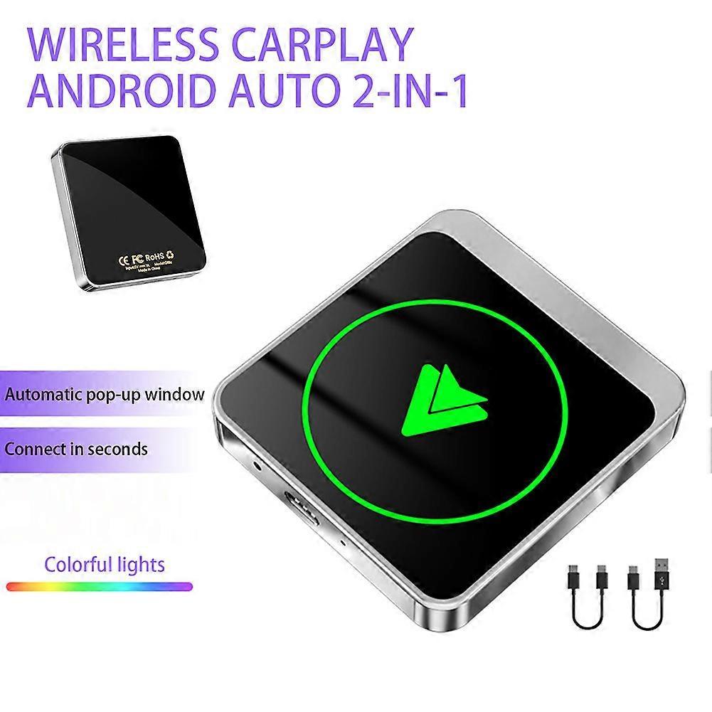 Mini Wireless CarPlay Adapter, Compact Auto Converter for Cars/Trucks V1263-JX-5139
