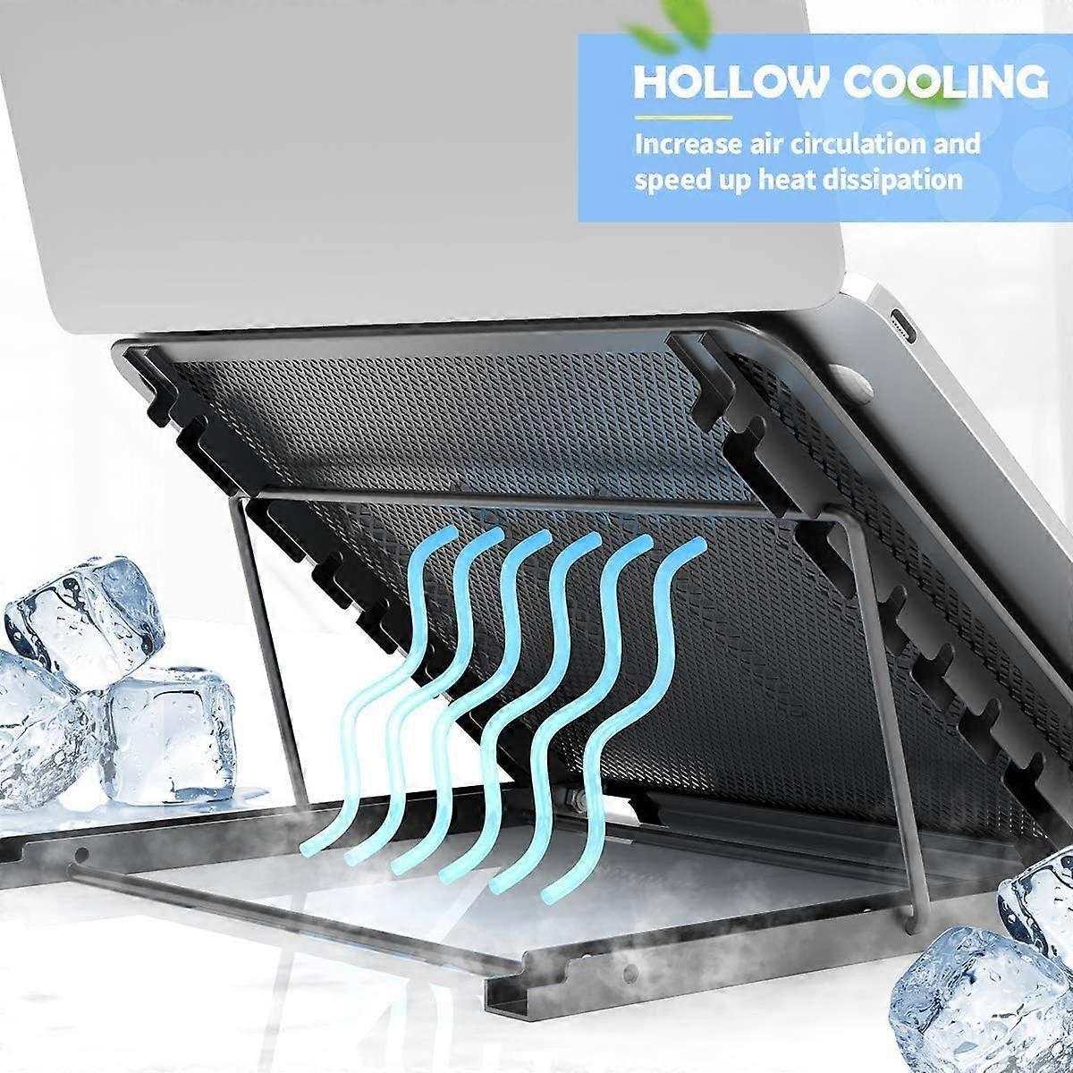 Ventilated Adjustable Laptop Stand, Ergonomic Desk Holder V1263-JX-5150