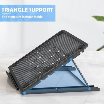 Ventilated Adjustable Laptop Stand, Ergonomic Desk Holder V1263-JX-5150