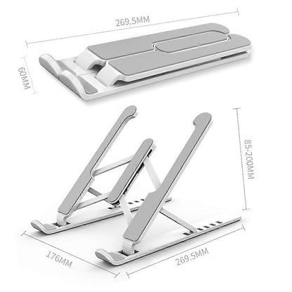 Foldable Adjustable Laptop Stand, Portable Desk Holder V1263-JX-5151