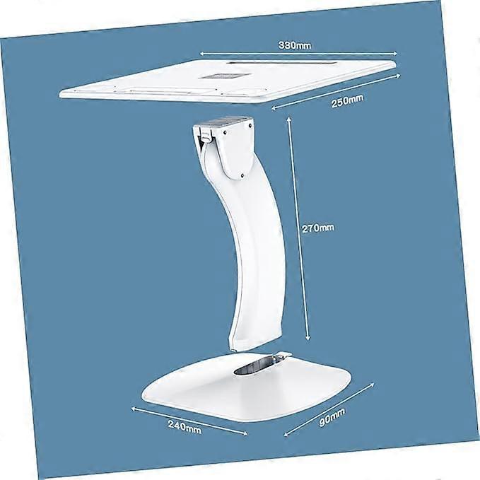 Laptop Cooling Stand, White PC Computer Stand V1263-JX-5152