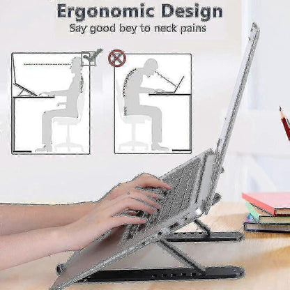 Portable Laptop Stand for Desk, Foldable Holder V1263-JX-5155