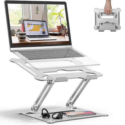 Adjustable Laptop Stand, Ergonomic Laptop Holder - Silver V1263-JX-5157
