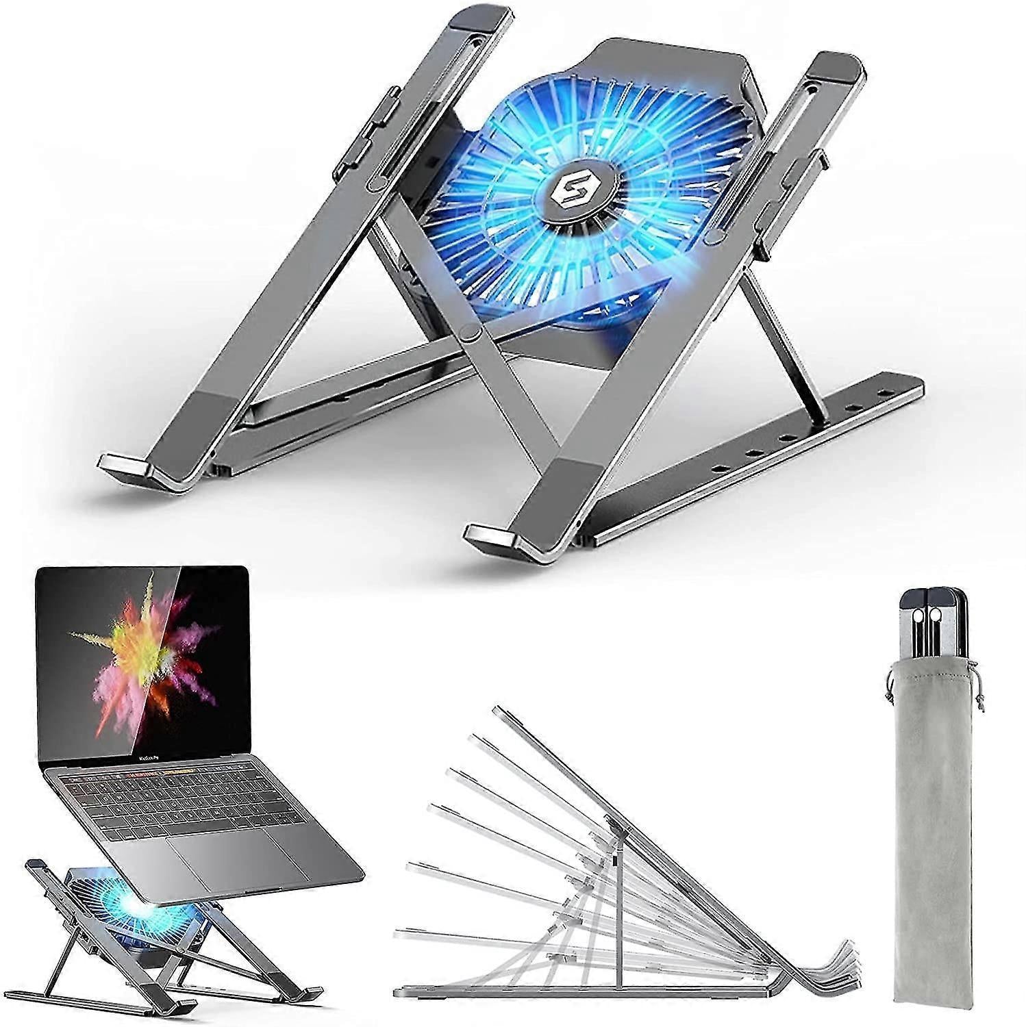 Laptop Stand with Removable USB Fan, Cooling Holder V1263-JX-5160