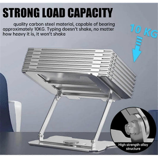 Rotating Laptop Stand, Foldable Adjustable Holder V1263-JX-5161