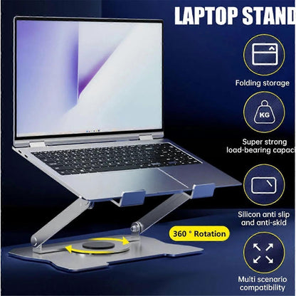 Rotating Laptop Stand, Foldable Adjustable Holder V1263-JX-5161
