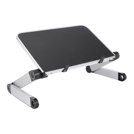 Foldable Height Adjustable Laptop Stand, White V1263-JX-5163