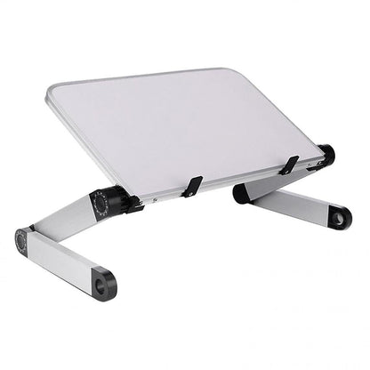 Foldable Height Adjustable Laptop Stand, White V1263-JX-5163