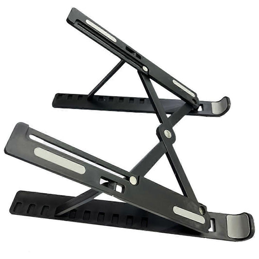 Foldable Adjustable ABS Laptop Stand, Ergonomic Tablet/Computer Holder V1263-JX-5164