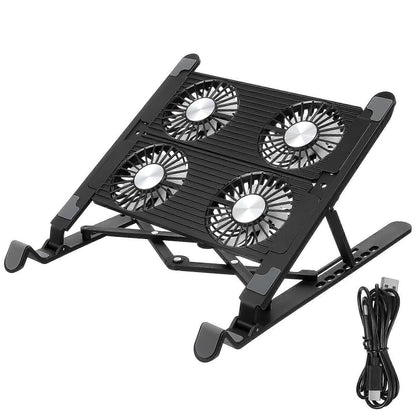 Laptop Cooling Pad with Fan, Portable Desk Stand V1263-JX-5167