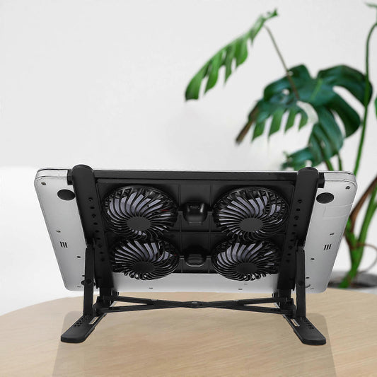 Laptop Cooling Pad with Fan, Portable Desk Stand V1263-JX-5167