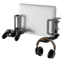Vertical Laptop Stand, Desk Side Mount Holder, Black V1263-JX-5169