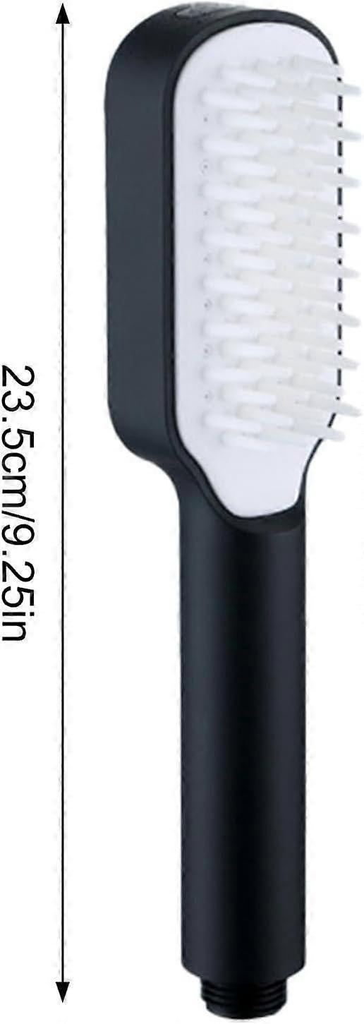 Pressure Handheld Rain Shower Head, Adjustable Black Shower V1263-JX-5174