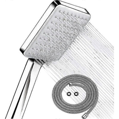 Water Saving Shower Head with 1.5m Hose, Bathroom Handheld V1263-JX-5175