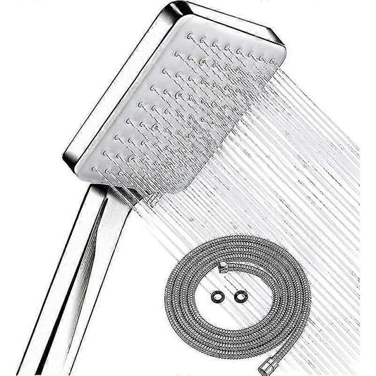 Water Saving Shower Head with 1.5m Hose, Bathroom Handheld V1263-JX-5175