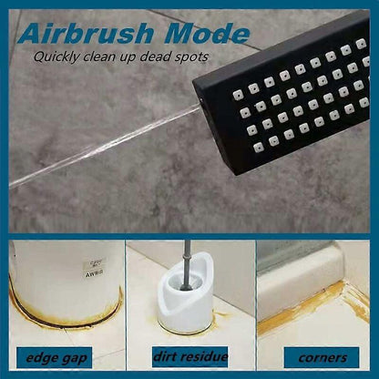 3 Modes High Pressure Shower Head with Hose, Black V1263-JX-5180