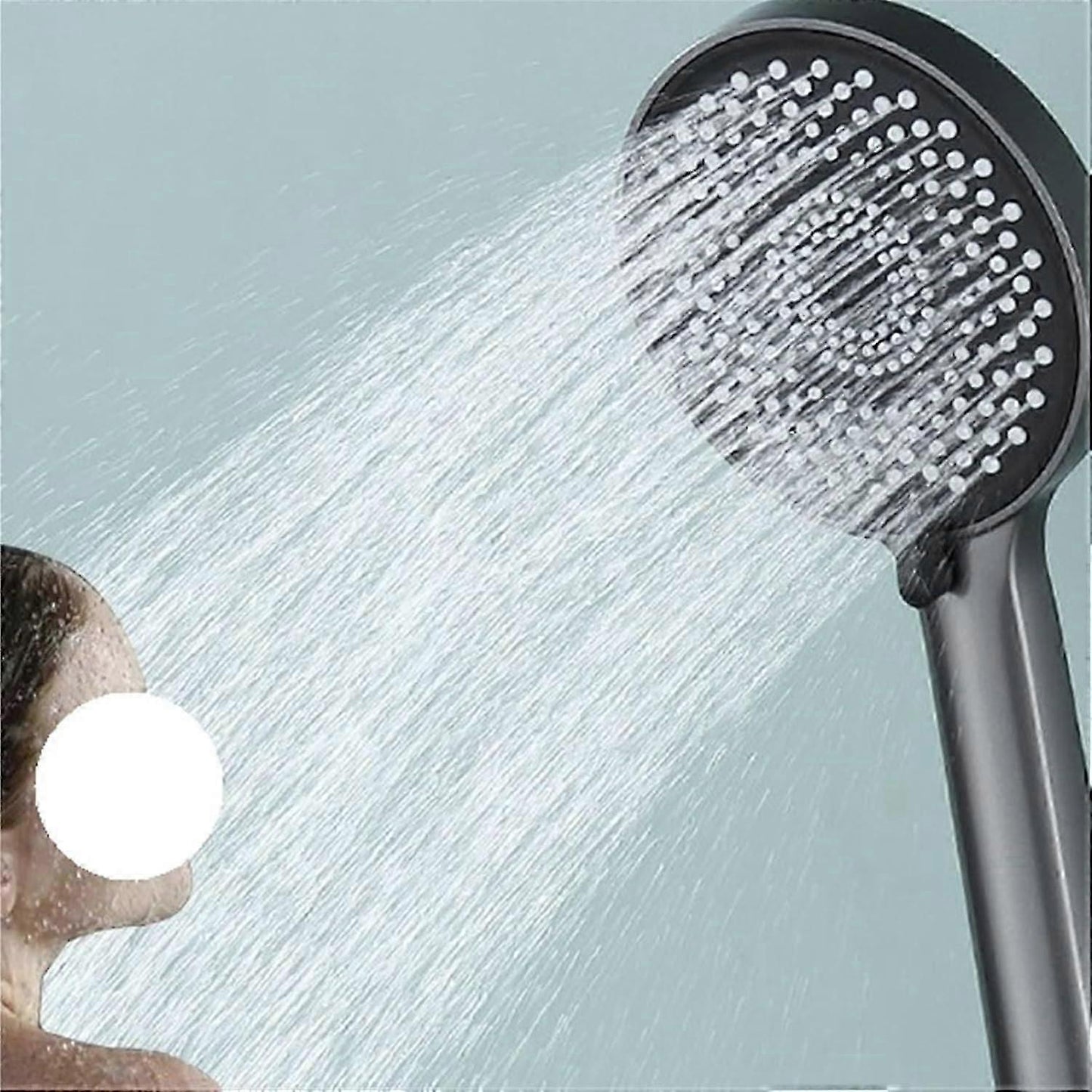 Handheld Shower Head Style, Bathroom Sprinkler - Gray V1263-JX-5181