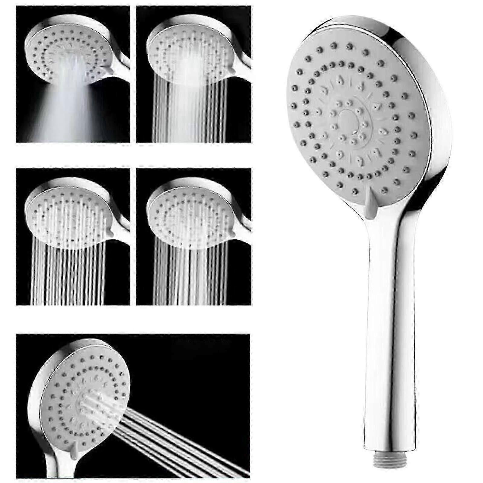 Pressurized Shower Head Set, Handheld Bathroom Sprinkler V1263-JX-5185