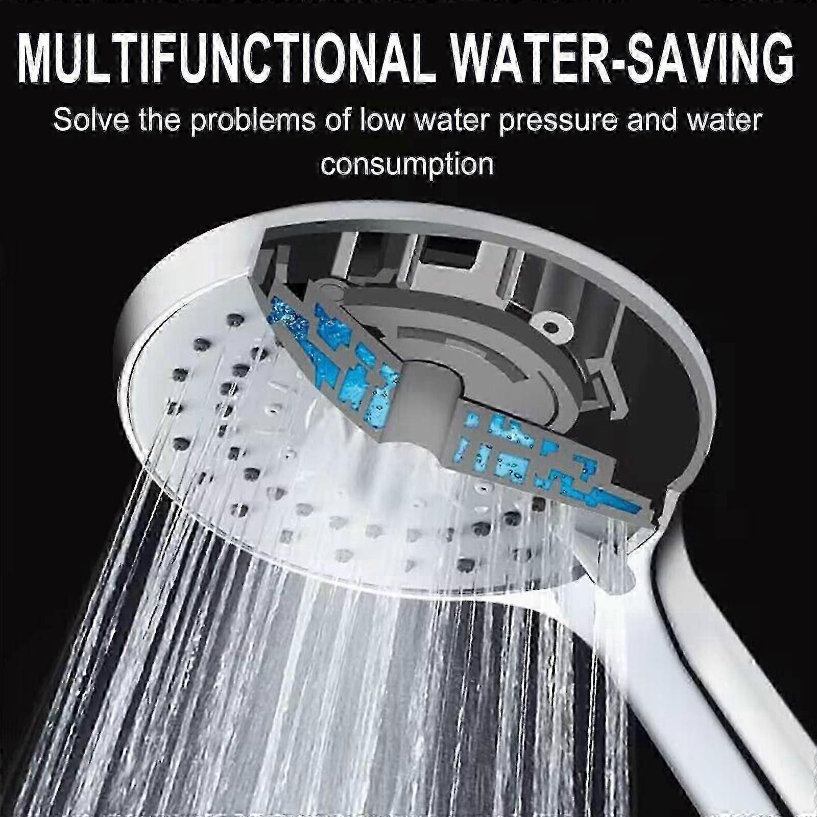 Pressurized Shower Head Set, Handheld Bathroom Sprinkler V1263-JX-5185