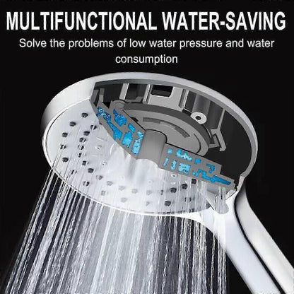 Pressurized Shower Head Set, Handheld Bathroom Sprinkler V1263-JX-5185