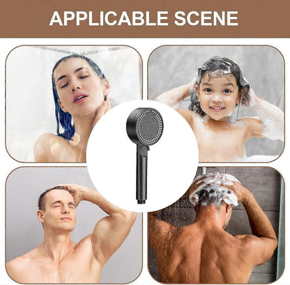 Bathroom Pressure Shower Head, 8 Modes Handheld Spa Shower V1263-JX-5189