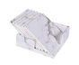 6Pcs Faux Leather Marble Coasters Cup Mat Pad Holder Placemat Dining Table Decor- G V1263-JX-519